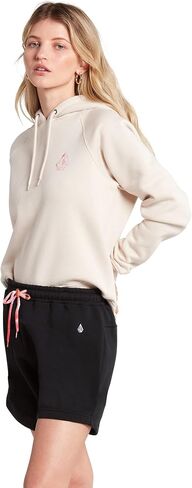 Volcom Women's Truly Stoked Elastic Waist Fleece Sweat Short in Saudi Arabia