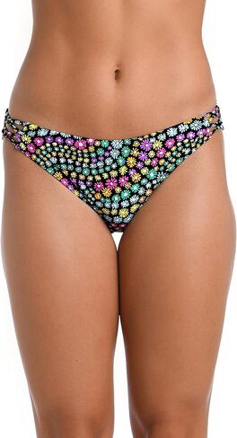 Hobie Women's Standard Tab Side Hipster Swimsuit Bottom in Saudi Arabia
