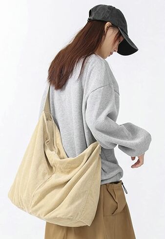 حقيبة هوبو للنساء والرجال حقيبة كتف سروال قصير سعة كبيرة حقيبة كروسبودي الحد الأدنى حمل حقيبة يد محفظة in Kuwait