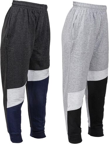 بنطال رياضي للأولاد من القطن من Chopper Club، عبوة من قطعتين in Kuwait