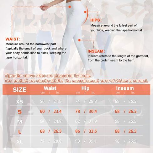 COOLOMG Women Leggings Breast Cancer Awareness Yoga Pants Pink Ribbon Tights with Side Pockets in Saudi Arabia