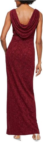 Alex Evenings Women's Long Dress with Knot Front Detail in Saudi Arabia