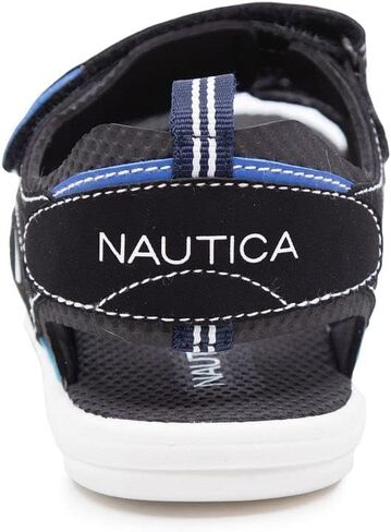صنادل رياضية Nautica Kids، أحذية رياضية للشاطئ مفتوحة عند الأصابع |أولاد - بنات| (طفل صغير/طفل صغير/طفل كبير) in Kuwait