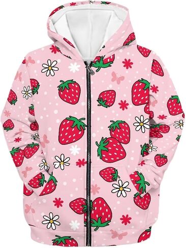 Flashideas Kids Hoodies Zip-up Hoodies for Boys Girls Lightweight and Comfortable for Age 6-16 in Kuwait