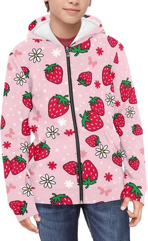 Flashideas Kids Hoodies Zip-up Hoodies for Boys Girls Lightweight and Comfortable for Age 6-16 in Kuwait