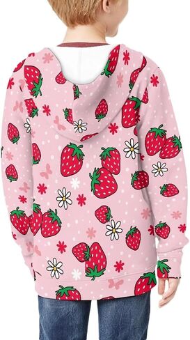 Flashideas Kids Hoodies Zip-up Hoodies for Boys Girls Lightweight and Comfortable for Age 6-16 in Kuwait