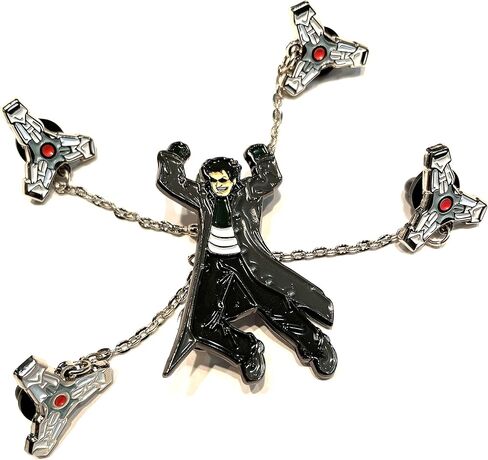 دبوس المينا Dr. Otto Octavius من pinupper ، فضي ، 5.08 سم (ارتفاع)، 5.08 سم (ارتفاع)، زنك، نيكل, 2"(H), الزنك, نيكل in Kuwait