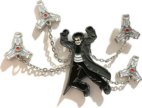 دبوس المينا Dr. Otto Octavius من pinupper ، فضي ، 5.08 سم (ارتفاع)، 5.08 سم (ارتفاع)، زنك، نيكل, 2"(H), الزنك, نيكل in Kuwait