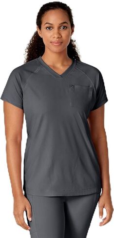 WonderWink Women's Yoga V-Neck Scrub Top in Kuwait