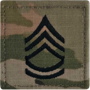 MEDALS OF AMERICA EST. 1976 US Army Sergeant First Class E7 Rank OCP Sew On in Saudi Arabia