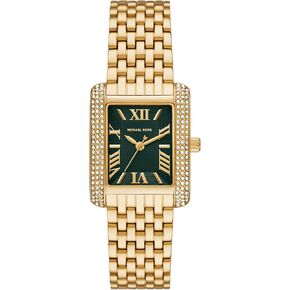 Michael Kors Emery Women's Watch, Rectangular Stainless Steel Watch for Women with Steel or Leather Band in Saudi Arabia