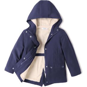 معطف شتوي للفتيات من Greatchy مصنوع من الصوف الدافئ من قماش الشيربا أنوراك مع ملابس خريفية ناعمة ولطيفة in Kuwait