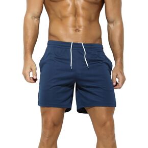 TADUANO Men's Running Shorts Gym Workout Basketball Soccer Sport Training Athletic Shorts for Men Lightweight with Pocket Soft 7 inch