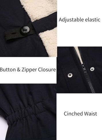 معطف شتوي للفتيات من Greatchy مصنوع من الصوف الدافئ من قماش الشيربا أنوراك مع ملابس خريفية ناعمة ولطيفة in Kuwait