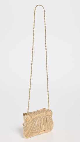 Loeffler Randall Women's Rochelle Pleated Frame Clutch W/Bow in Saudi Arabia