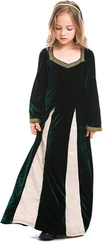 yolsun Girls Medieval Renaissance Dress Halloween Costume in Kuwait