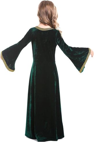 yolsun Girls Medieval Renaissance Dress Halloween Costume in Kuwait