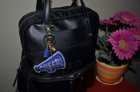 Popfizzy Bling Keychain Accessories for Women, Rhinestone Keychain, Car Keys Keychain Charms, Cute Purse Charms for Handbags in Saudi Arabia