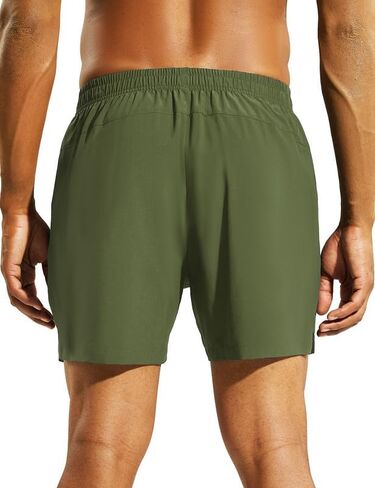 Nepest Men's 5’’ Athletic Running Shorts with Pockets, Lightweight Quick Dry Gym Workout Training No Liner Shorts in Saudi Arabia