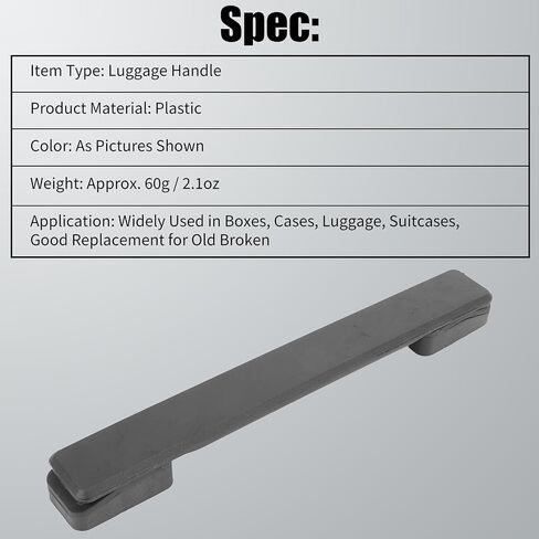 RiToEasysports Luggage Handle, 20cm Plastic Luggage Handle Replacement Length Suitcase Handle for Boxes Cases Luggage Handle Replacement in Saudi Arabia