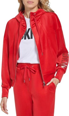 DKNY Women's Everyday Essential Zip Up Hoodie in Saudi Arabia