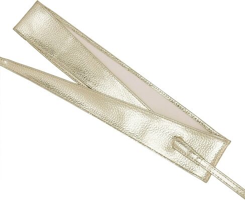 Ayliss Women Soft PU Leather Obi Belt Self Tie Wrap Cinch Belt Fashion Bowknot Waistband Wrap Belt for Dress Jumpsuit in Saudi Arabia