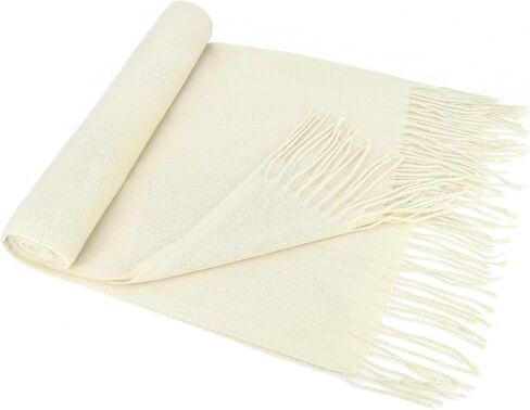 أغطية شالات الباشمينا من EINSKEY، قطعتان من الوشاح الكبير للسيدات بطانية شتوية دافئة من الكشمير بملمس الصوف والأوشحة الشرابة in Kuwait