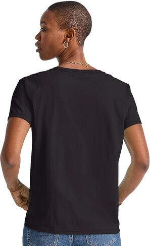 Hanes Womens Essentials Oversized T-Shirt Pack, Cotton Tee for Women, Relaxed Fit, 3-Pack in Saudi Arabia