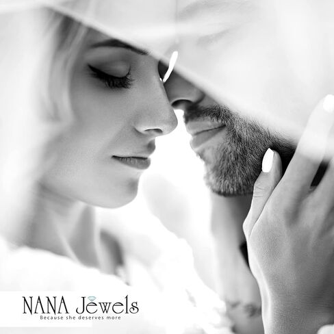 نانا جواهر 1.00 قيراط - 4.00 قيراط مقلد الماس زركونيا خاتم الخطوبة جولة قطع سوليتير ث / الجانبين في الفضة الاسترليني in Kuwait