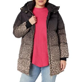 Avenue Women's Plus Size Puffer Indi Print in Saudi Arabia