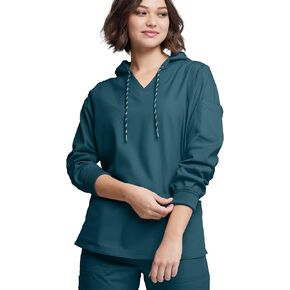 Strictly Scrubs Women's Pullover Hoodie (XS-3X, 12 Colors) – Medical Uniform Warm Up Scrub Jacket