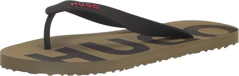 HUGO Men's Bold Logo Flip Flops in Saudi Arabia
