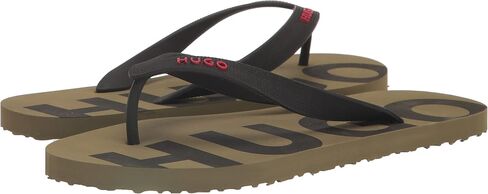 HUGO Men's Bold Logo Flip Flops in Saudi Arabia
