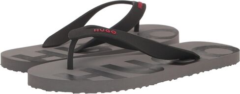 HUGO Men's Bold Logo Flip Flops in Kuwait