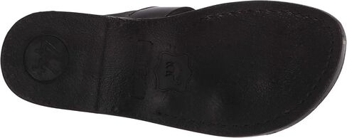 Amos - Leather Ankle Strap Flat Sandal - Mens Sandals in Saudi Arabia