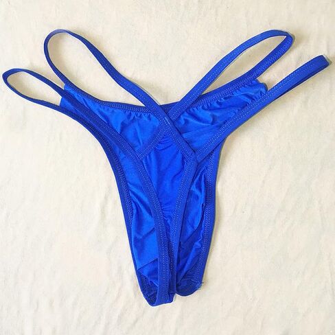TAIKMD Men's T-Back Thongs Bikini Briefs Double Straps Low Rise Jockstrap Bulge Pouch Underwear G-String Clubwear in Saudi Arabia