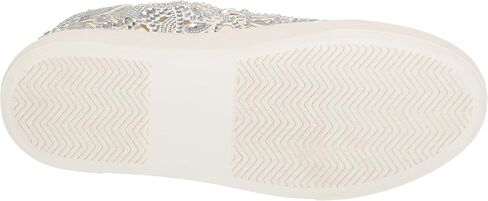 Betsey Johnson Women's Reily Sneaker, White, 7.5 in Saudi Arabia