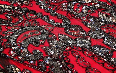 FUNDAISY Womens Vintage Lace Fringed Gatsby 1920s Cocktail Dress with 20s Accessories Set in Saudi Arabia