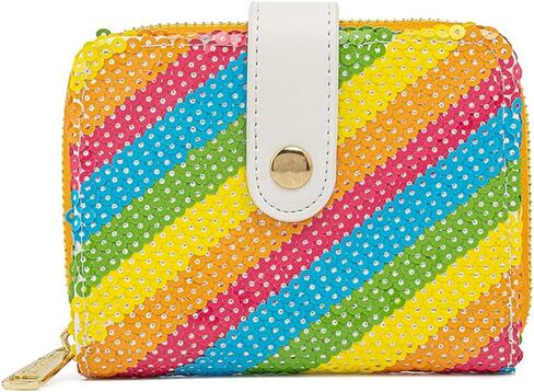 محفظة Loungefly Sequin Rainbow Minnie الصغيرة in Kuwait