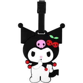 لطيف الكرتون الأمتعة علامة سيليكون السفر الأمتعة العلامات لحقائب النساء حقائب الظهر حقيبة يد حقيبة مدرسية للأطفال بنين بنات مضحك معرف تسمية معرفات اسم العلامات in Kuwait