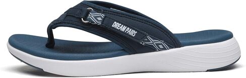 DREAM PAIRS Womens Arch Support Lightweight Flip Flops | Soft arch support footbed, deep heel cup, anti-slip soles adjustable strap offer comfort for summer outings and outdoor walks in Saudi Arabia