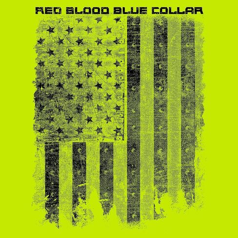 Grunt Style Red Blood Blue Collar Men's Pullover Hoodie in Saudi Arabia