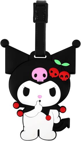 لطيف الكرتون الأمتعة علامة سيليكون السفر الأمتعة العلامات لحقائب النساء حقائب الظهر حقيبة يد حقيبة مدرسية للأطفال بنين بنات مضحك معرف تسمية معرفات اسم العلامات in Kuwait