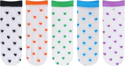 جوارب نسائية من Benefeet Sox بقماش شفاف جوارب دائرية للفتيات من الدانتيل اللطيف والنايلون الشفاف فائق النحافة جوارب شفافة شفافة من خلال الكاحل in Kuwait