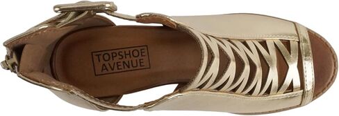 Topshoe Avenue Adele ~ صنادل Fahsoin النسائية ذات الكعب العالي وحزام الكاحل in Saudi Arabia