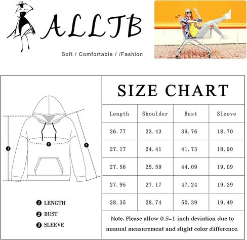 سويت شيرت بقلنسوة على شكل قلب من ALLTB لعيد الحب: تي شيرت نسائي برسوم قلب الحب بأكمام طويلة وقلنسوة لعيد الحب in Kuwait