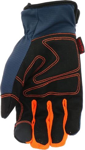 Boss Arctik Task Winter Work Gloves, Ripstop Backing, 60g Therm, Synthetic Leather, Touchscreen, Navy, X-Large (B952142-XL) in Saudi Arabia