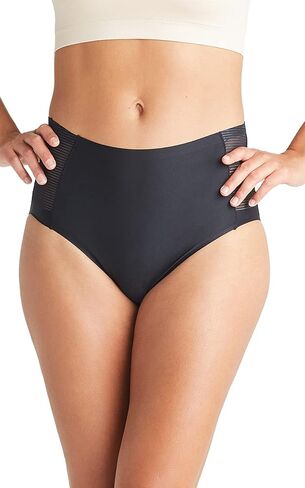 Yummie Women's Non-Shaping Bonded Brief with Mesh in Kuwait