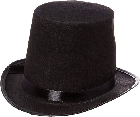 Rhode Island Novelty Black Felt Top Hat (2-Pack) in Saudi Arabia