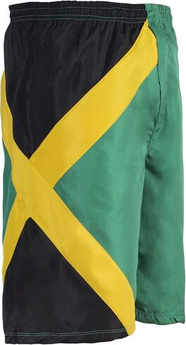 سراويل رجالية من Reggae سراويل قصيرة رياضية بعلم جامايكا برمودا سراويل للشاطئ in Kuwait